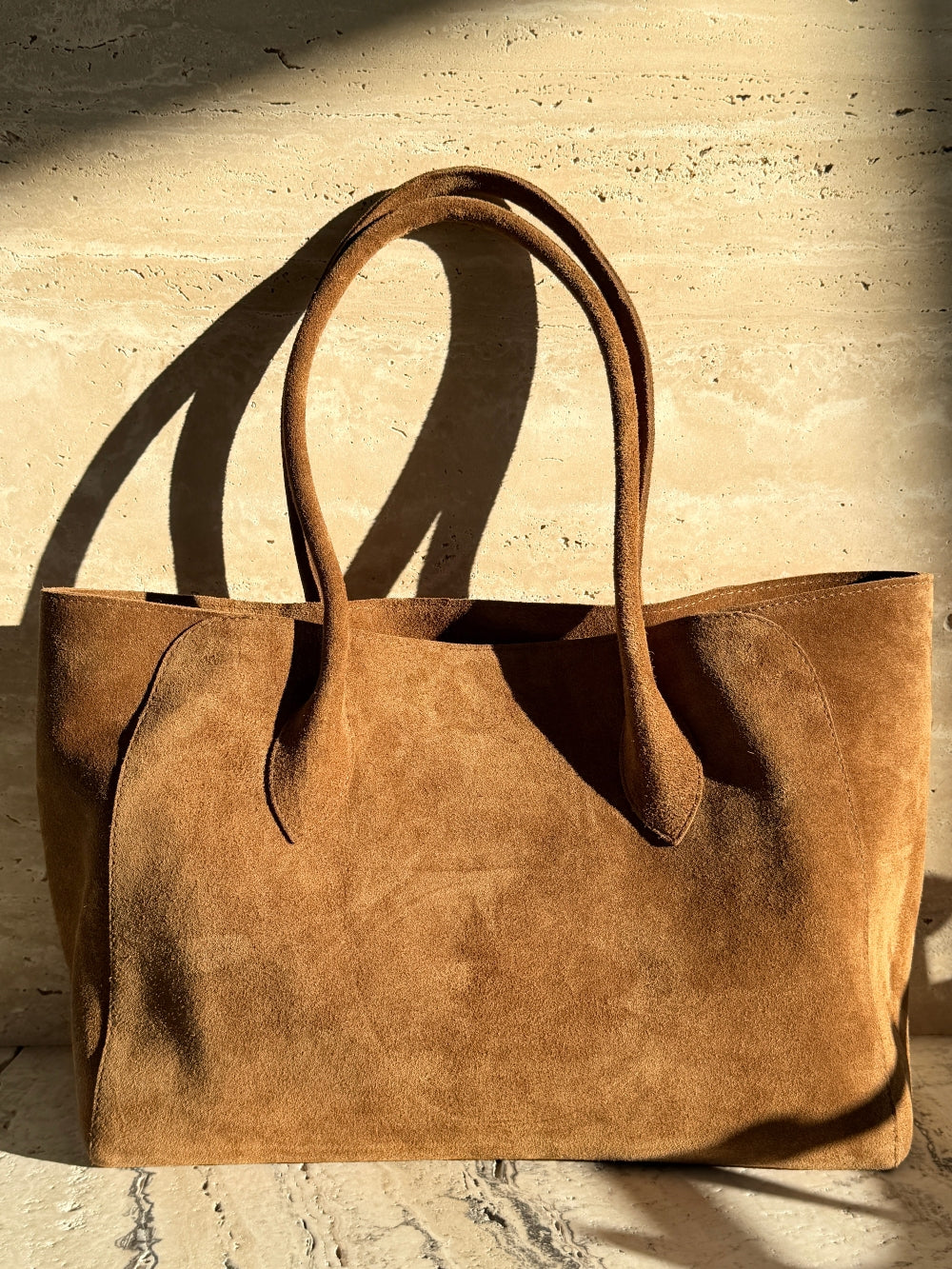 Шкіряна сумка Business Tote - замша